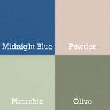 Plywood Desk in Blue - Mid Century Style