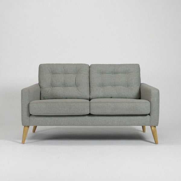 Wood & Wire Pecket 50's 60's 2 Seater Sofa Front