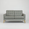 Wood & Wire Pecket 50's 60's 2 Seater Sofa  Front
