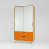 freestanding plywood wardrobe