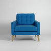 WOOD & WIRE - PECKET Mid Century Style Armchair