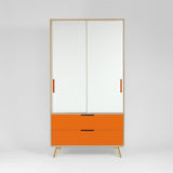 Plywood wardrobe