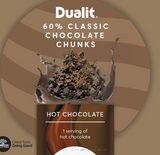 DUALIT  60% Classic Chocolate Chunk Sachets 10 pack