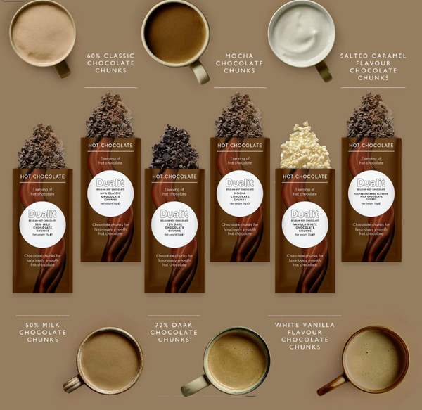 Assorted Chocolate Chunk Sachet Selection 10 Pack