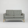 Wood & Wire Pecket 50's 60's 2 Seater Sofa  Front  